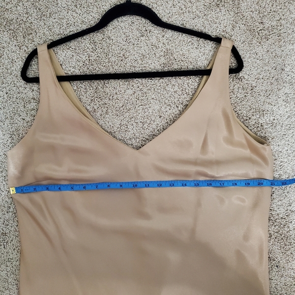 Kim Collection Golf Metallic Silky Midi Slip Dress - Picture 7 of 8